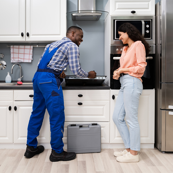 can you provide an estimate for cooktop repair before beginning any work in Great Falls South Carolina